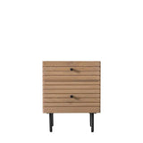 Ghedi Cinca 2 Drawer Bedside — SantoLusso®