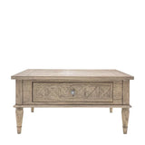 Ghedi Segre Square 2 Drawer Coffee Table — SantoLusso®