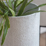 Ghedi Eda Metal Planter Set of 2 White — SantoLusso®