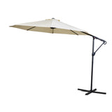 Ghedi Pernita 3m Cantilever Parasol Cream — SantoLusso®