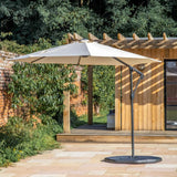 Ghedi Pernita 3m Cantilever Parasol Cream — SantoLusso®