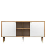 Ghedi Allaro Sideboard Oak White — SantoLusso®