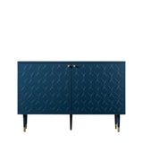 Ghedi Ostola 2 Door Cabinet Blue — SantoLusso®