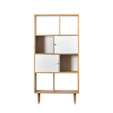 Ghedi Ostola Display Unit Oak White — SantoLusso®