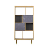 Ghedi Ostola Display Unit Oak Grey — SantoLusso®