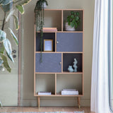 Ghedi Ostola Display Unit Oak Grey — SantoLusso®