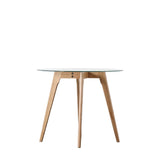 Ghedi Ebarallo Round Dining Table Oak — SantoLusso®