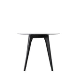 Ghedi Ebarallo Round Dining Table Black — SantoLusso®