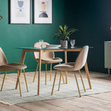 Ghedi Ebarallo Rectangle Dining Table Oak — SantoLusso®