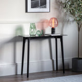 Ghedi Ebarallo Console Table Black — SantoLusso®