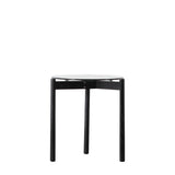 Ghedi Cato Side Table Black — SantoLusso®