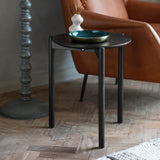 Ghedi Gurri Side Table Black — SantoLusso®