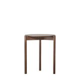 Ghedi Gurri Side Table Walnut — SantoLusso®