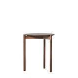Ghedi Gurri Side Table Walnut — SantoLusso®