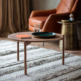Ghedi Gurri Coffee Table Walnut — SantoLusso®
