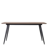Ghedi Miera Dining Table Walnut — SantoLusso®