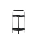 Ghedi Xuxa Side Table Black — SantoLusso®
