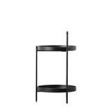 Ghedi Xuxa Side Table Black — SantoLusso®