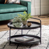 Ghedi Xuxa Coffee Table Black — SantoLusso®