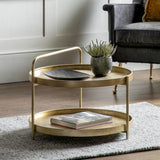 Ghedi Xuxa Coffee Table Gold — SantoLusso®