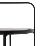 Ghedi Olona Side Table Black — SantoLusso®