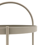 Ghedi Digna Side Table Latte — SantoLusso®