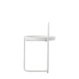 Ghedi Digna Side Table White — SantoLusso®