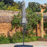 Ghedi Pernita 3m Cantilever Parasol Grey — SantoLusso®