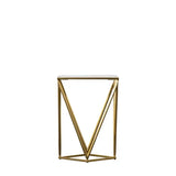 Ghedi Merida Side Table Gold — SantoLusso®