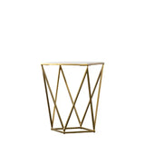 Ghedi Merida Side Table Gold — SantoLusso®