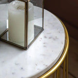 Ghedi Mirco Side Table Gold — SantoLusso®
