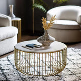 Ghedi Mirco Coffee Table Gold — SantoLusso®