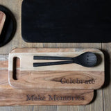 Ghedi Emotive Board with Handle Natural Small — SantoLusso®