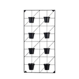 Ghedi Carlos Wall Planters x8 Black Small — SantoLusso®