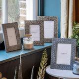 Ghedi Dacey Photo Frame 5x7 Blue — SantoLusso®