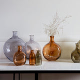 Ghedi Burwell Bottle Vase Grey Large — SantoLusso®