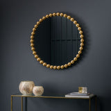 Ghedi Tercca Round Mirror Gold — SantoLusso®