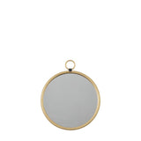 Ghedi Loressa Gold Round Mirror Small — SantoLusso®