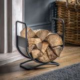 Ghedi Bronte Log Basket Black — SantoLusso®