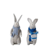 Ghedi Gifting Hares Grey Set of 2 — SantoLusso®
