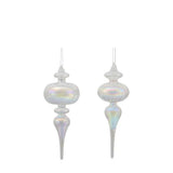 Ghedi Juri Bauble Drop Clear Lustre Set of 2 — SantoLusso®