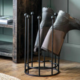 Ghedi Jacob Boot Stand Black — SantoLusso®
