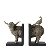 Ghedi Highland Cow Bookends Set of 2 — SantoLusso®