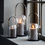 Ghedi LED Candle Rustic Slate Set of 3 — SantoLusso®