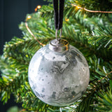 Ghedi Marbled Bauble Grey 6pk Small — SantoLusso®