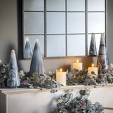 Ghedi Marbled Tree Black Glass Large — SantoLusso®