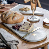 Ghedi Star Board Marble/Brass — SantoLusso®