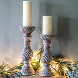 Ghedi Amesbury Candlestick Aged Small — SantoLusso®