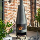 Ghedi Yalligo Chiminea with Pizza Shelf — SantoLusso®