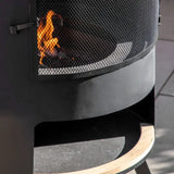 Ghedi Yalligo Chiminea with Pizza Shelf — SantoLusso®